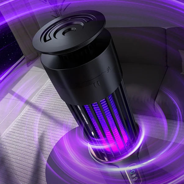 Zentora Mygglampa | USB-driven & Tyst | Kemikaliefri med Nattljusfunktion