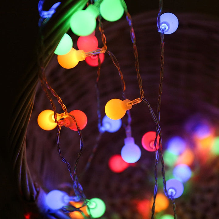 LED Fe Bubble Ljus Festliga Ljus