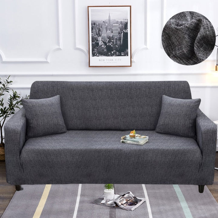 Modern halkfri färgglad elastisk sofföverdrag