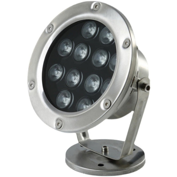 LED Underwater Light Pool Fish Pond Fountain Waterproof Landscape Light 18W (Vit)
