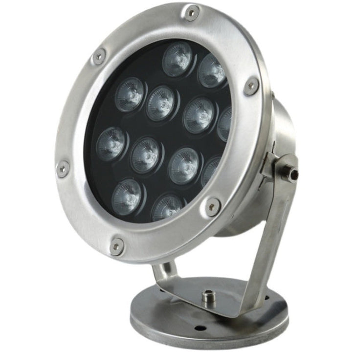 LED Underwater Light Pool Fish Pond Fountain Waterproof Landscape Light 24W (Varm Vit)