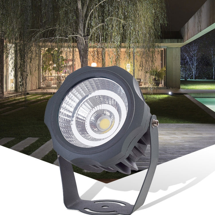 LED Flodljus COB Utomhus Vattentät Spotlight Reklamljus Trädgårdslampa, färg: 20W 7 färger