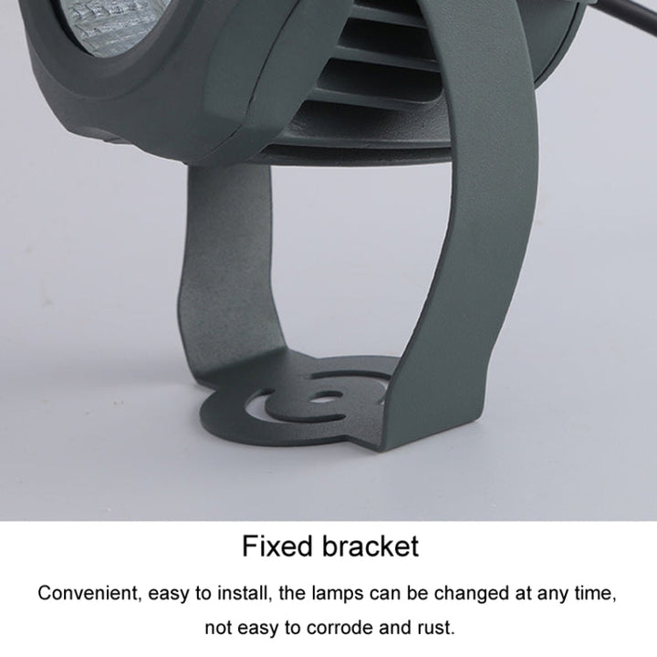 LED Flodljus COB Utomhus Vattentät Spotlight Reklamljus Trädgårdslampa, färg: 20W 7 färger