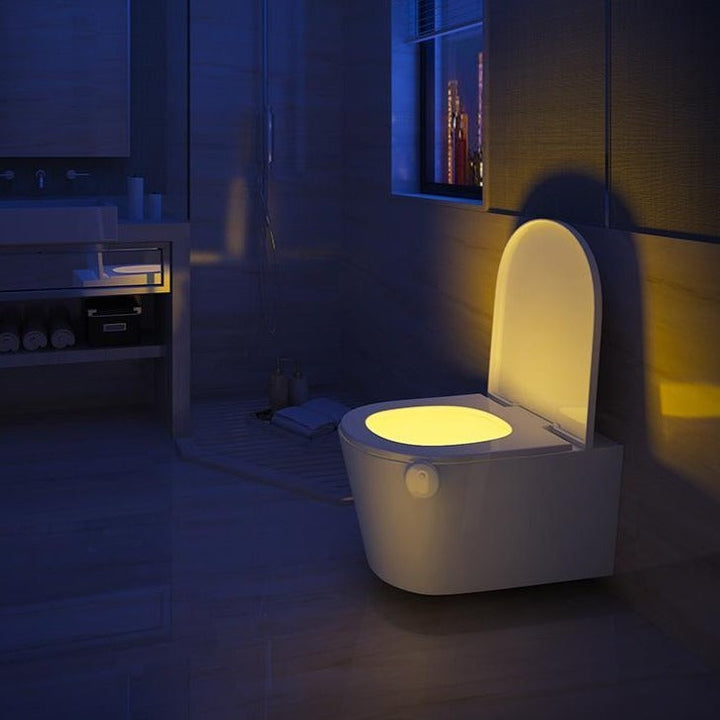 Rörelsesensor Toalett Nattljus - GlowBowl