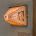 3D Glasögonfria Galleri Optisk Illusion Vägglampa & Nattlampa