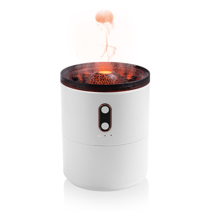 Vulkanformad doftspridare med dimringar