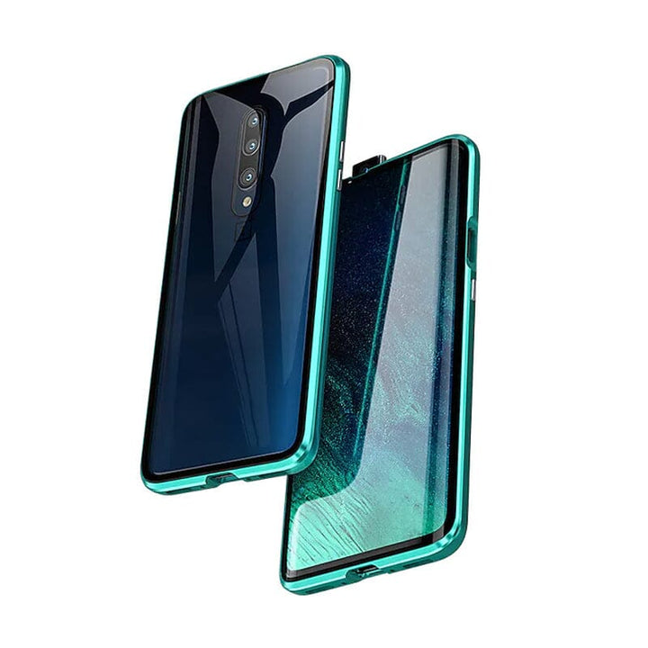 Magnetiskt härdat glas dubbelsidigt mobilskal för Samsung