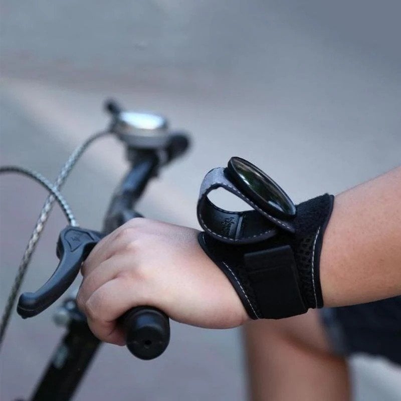 Cykling Handledsbackspegel | Bredvinklad Säkerhetstillbehör | Justerbar &amp; Lättviktig