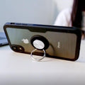 Magnetisk Ring Kolfiber iPhone Fodral