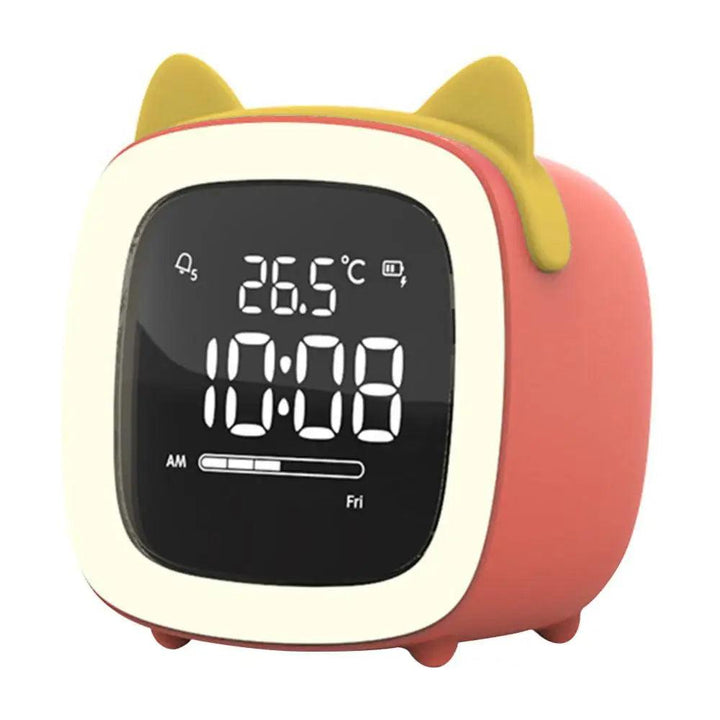 BunnyGlow - LED Väckarklocka – Nattljus med Digital Display &amp; Timer