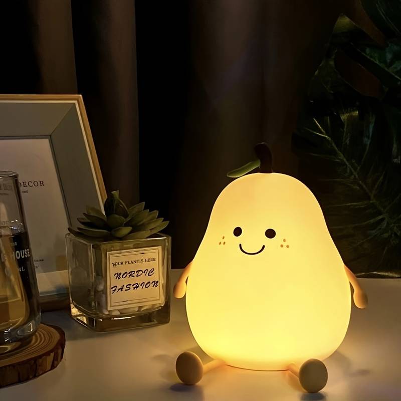 Fruktformad LED-nattlampa