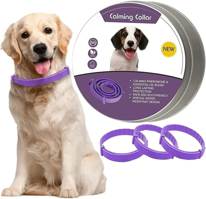 Calmdog – Naturlig lugnande halsband för hundar med feromoner och eteriska oljor