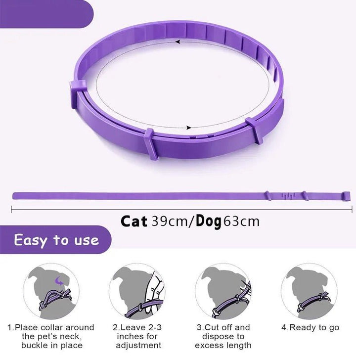 Calmdog – Naturlig lugnande halsband för hundar med feromoner och eteriska oljor