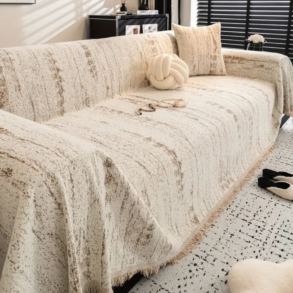 CHENILUX – Elegant Chenille Sofföverdrag för Skydd &amp; Stil