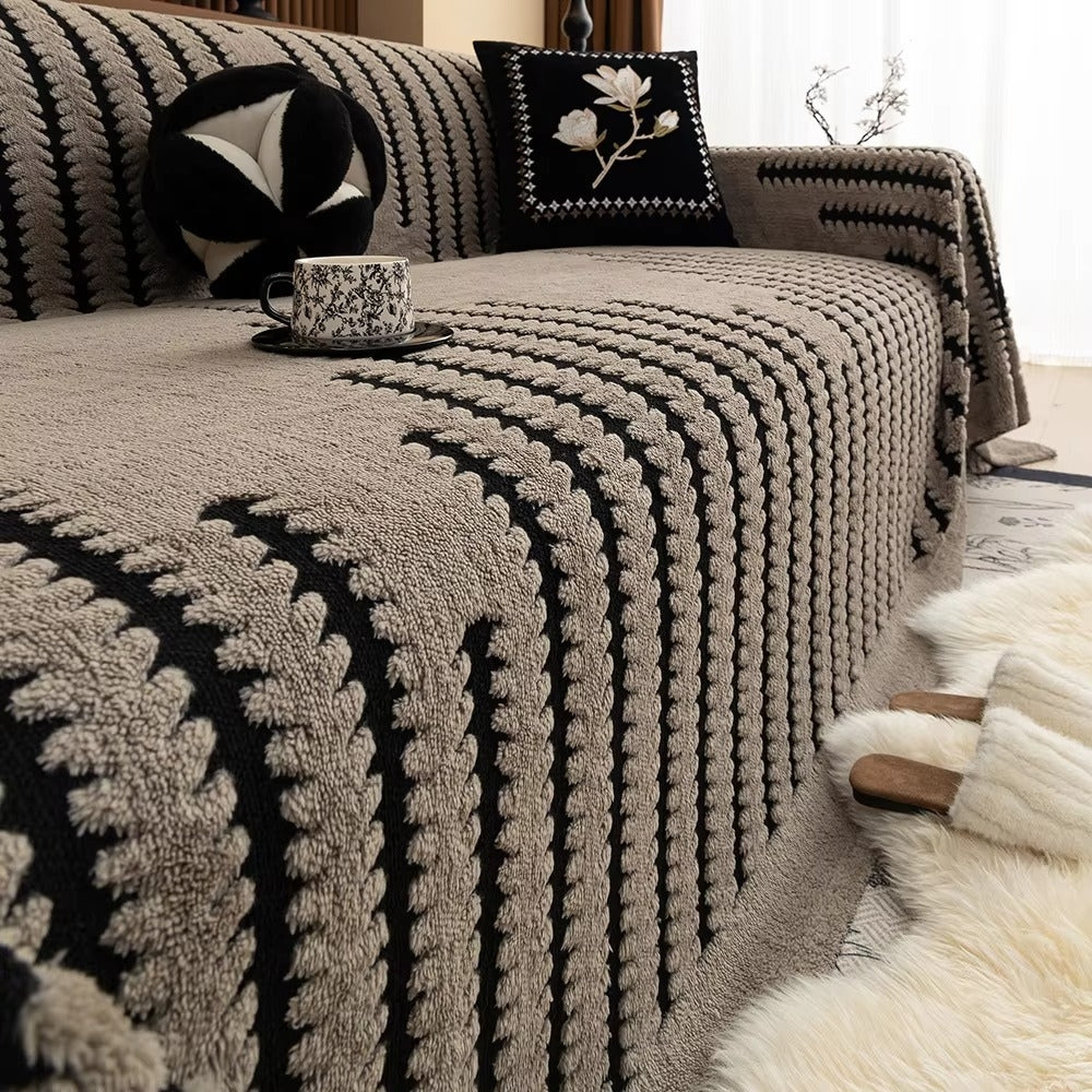 Sofföverdrag Vintage Tufterad Mikrofiberdesign