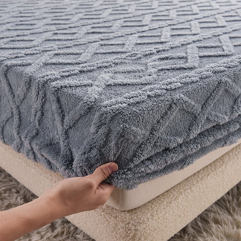 Duvet Cover Set Mjuk Sammet Sängkläder