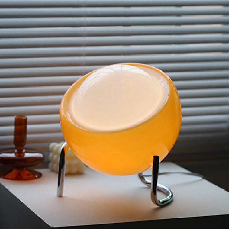 RETRO GLASBORDSLAMPA - AMBIENT NORDISK NATTLJUS