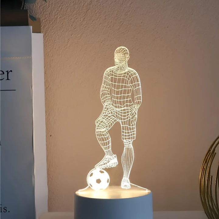 SportVision - 3D LED Fotboll Nattlampa