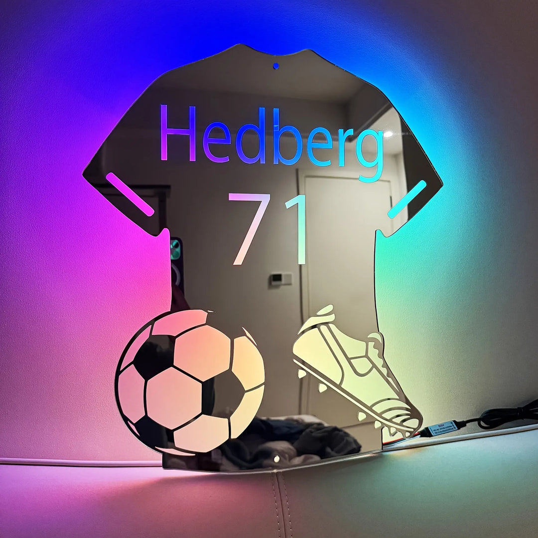 MirrorJersey | Justerbar LED Spegeltröja