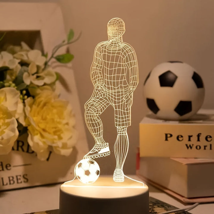 SportVision - 3D LED Fotboll Nattlampa