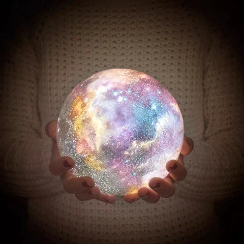 SterrenGlans Galaxlampa – LED Nattlampa med Touchkontroll |