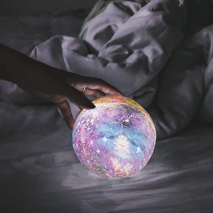SterrenGlans Galaxlampa – LED Nattlampa med Touchkontroll |