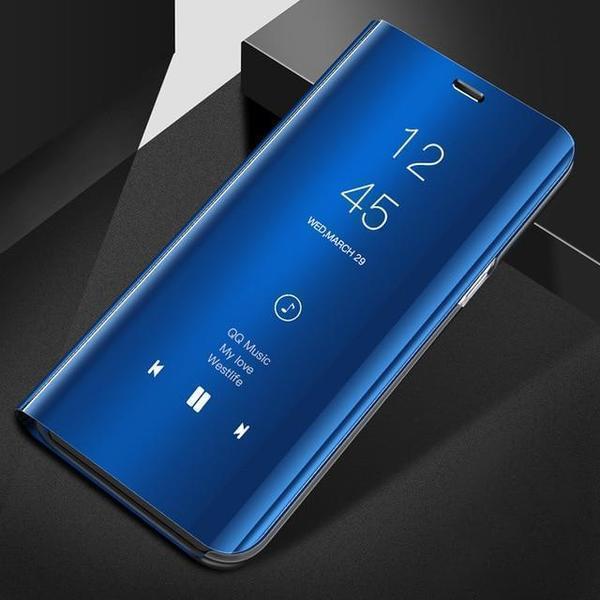 3 i 1 Spegel Flip-fodral för Samsung-telefoner
