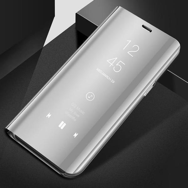 3 i 1 Spegel Flip-fodral för Samsung-telefoner