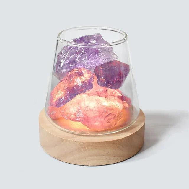 Himalayansaltlampa, kristallnattlampa &amp; aromaterapidiffusor