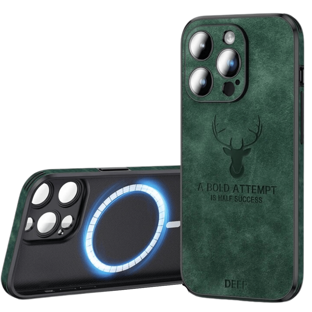 LUXIGUARD LÄDER – Lyxigt iPhone-fodral med Stötskydd