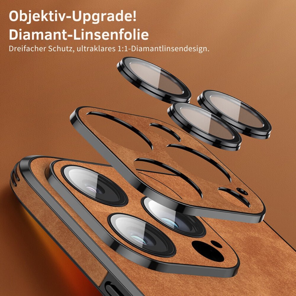 LUXIGUARD LÄDER – Lyxigt iPhone-fodral med Stötskydd
