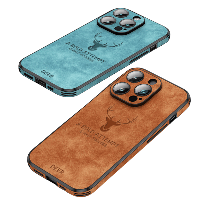 LUXIGUARD LÄDER – Lyxigt iPhone-fodral med Stötskydd