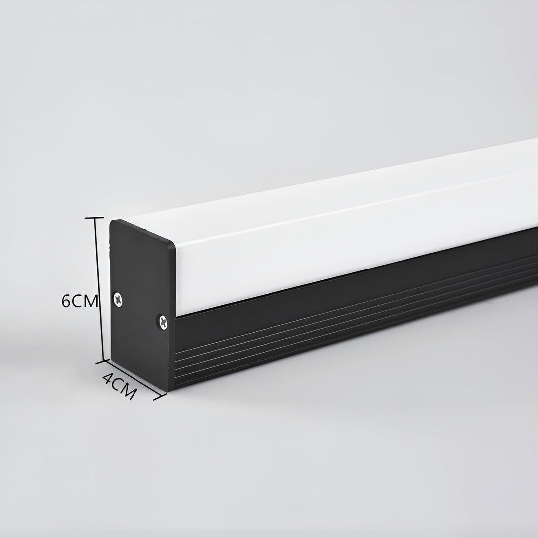 Lång LED Spegelbelysning – Extra Stark &amp; Stilig | Perfekt för Badrum och Interiörer |