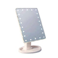 Makeup-spegel med LED-ljus och pekskärm |
