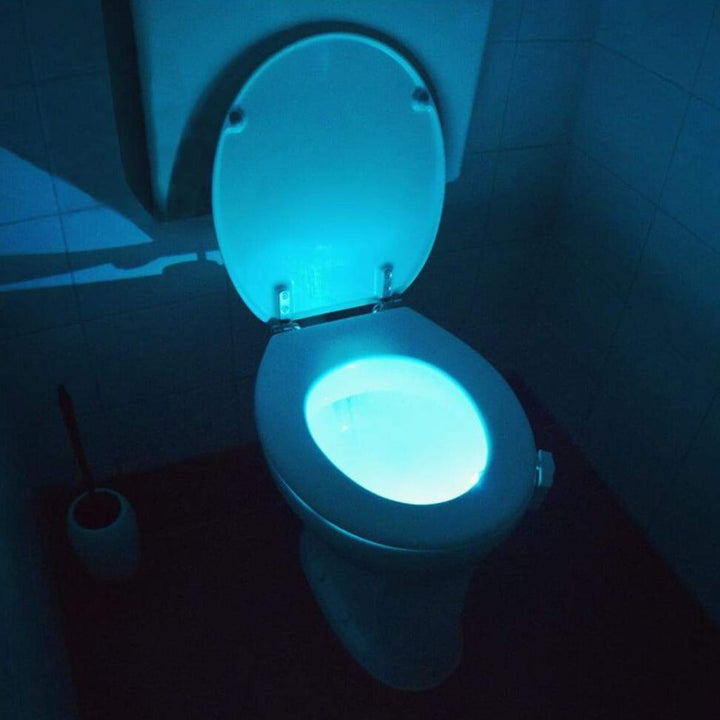 Rörelseaktiverad Toalett Nattlampa - GlowBowl