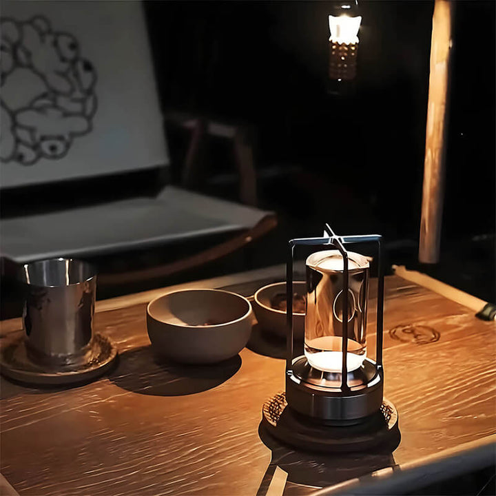 Vattentät och Portabel Kristall Bordslampa - AuroraGlow