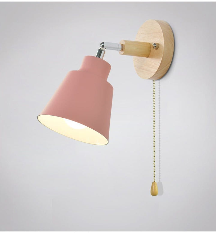 Rotatable Collin Vägglampa med Dragkedja