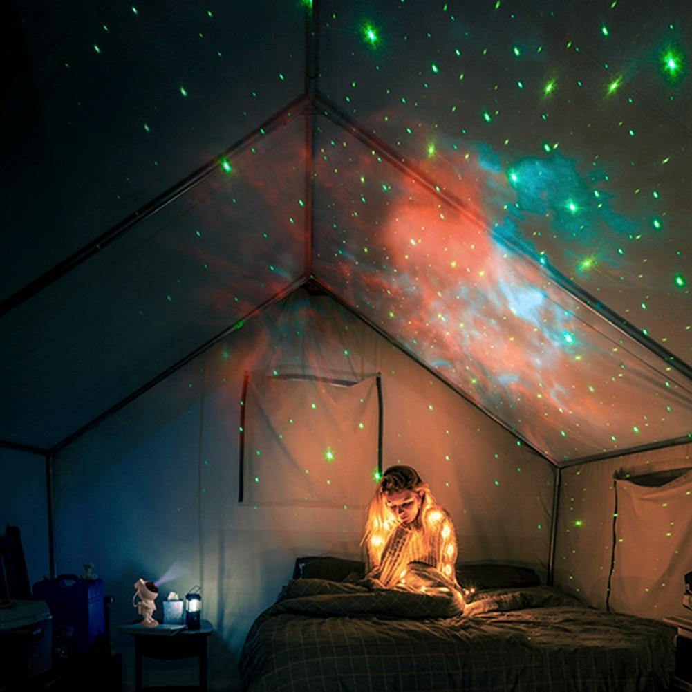 Galaxy Astronaut Nattljus Rumsprojektor |