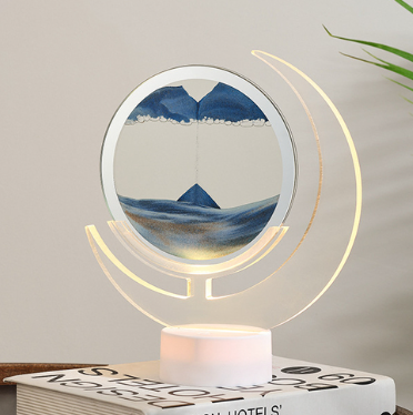 Sand Serenity Månskep Nattljus