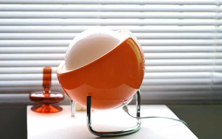 RETRO GLASBORDSLAMPA - ATMOSFÄRISK NORDISK NATTBELYSNING