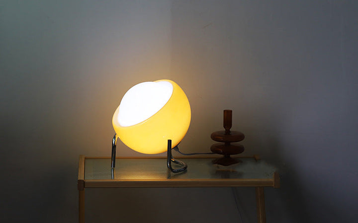 RETRO GLASBORDSLAMPA - ATMOSFÄRISK NORDISK NATTBELYSNING