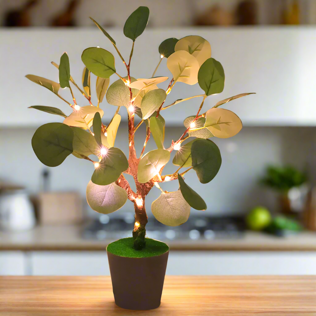 BranchGlow - LED Nattlampa med Festliga Grenar