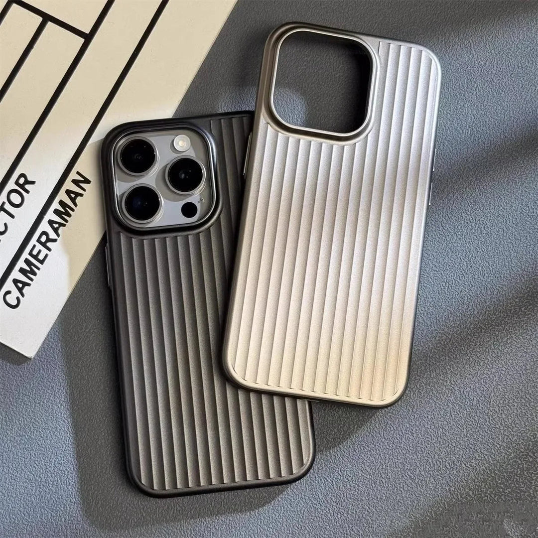 Mobilskal Slim Shockproof Ribbad Matt