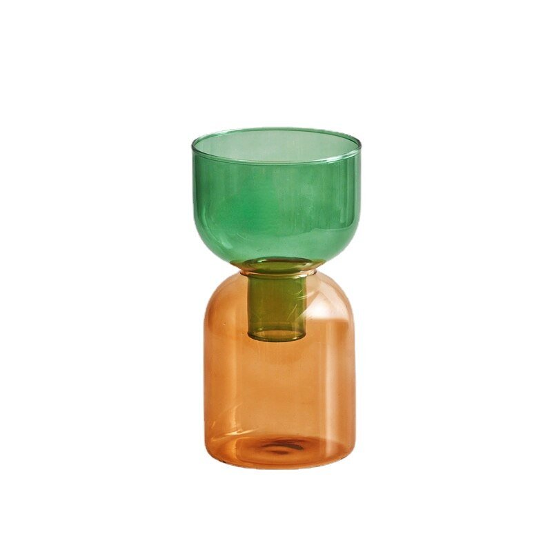 Tvådelat Mini Bud Vase Terrarium Set