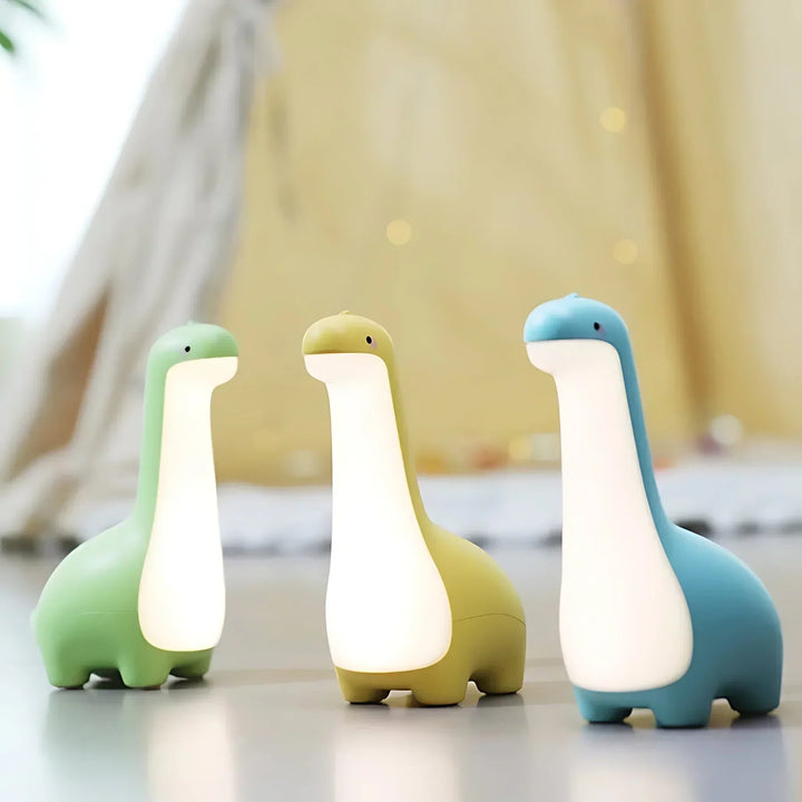 LED Dinosaurie Nattljus för Barn – Mjukt Ljus för Lugna Nätter