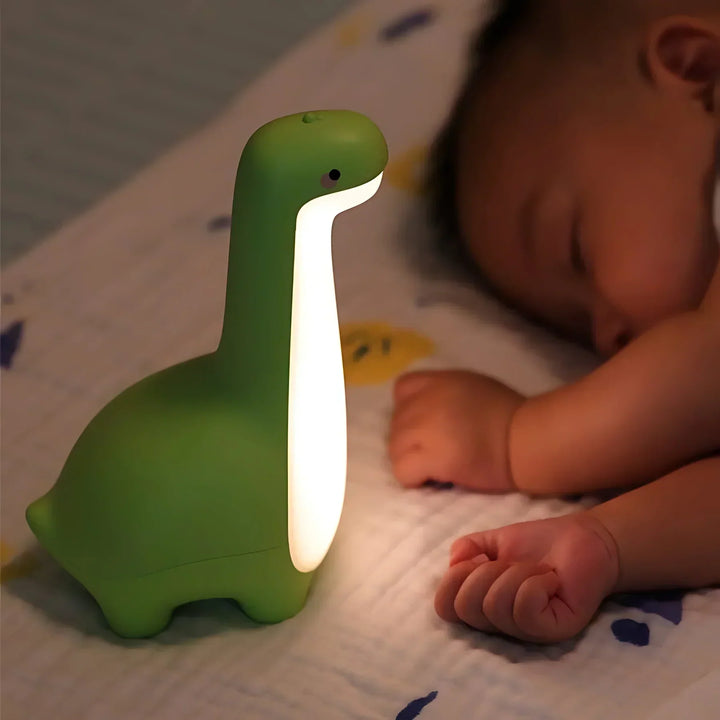 LED Dinosaurie Nattljus för Barn – Mjukt Ljus för Lugna Nätter