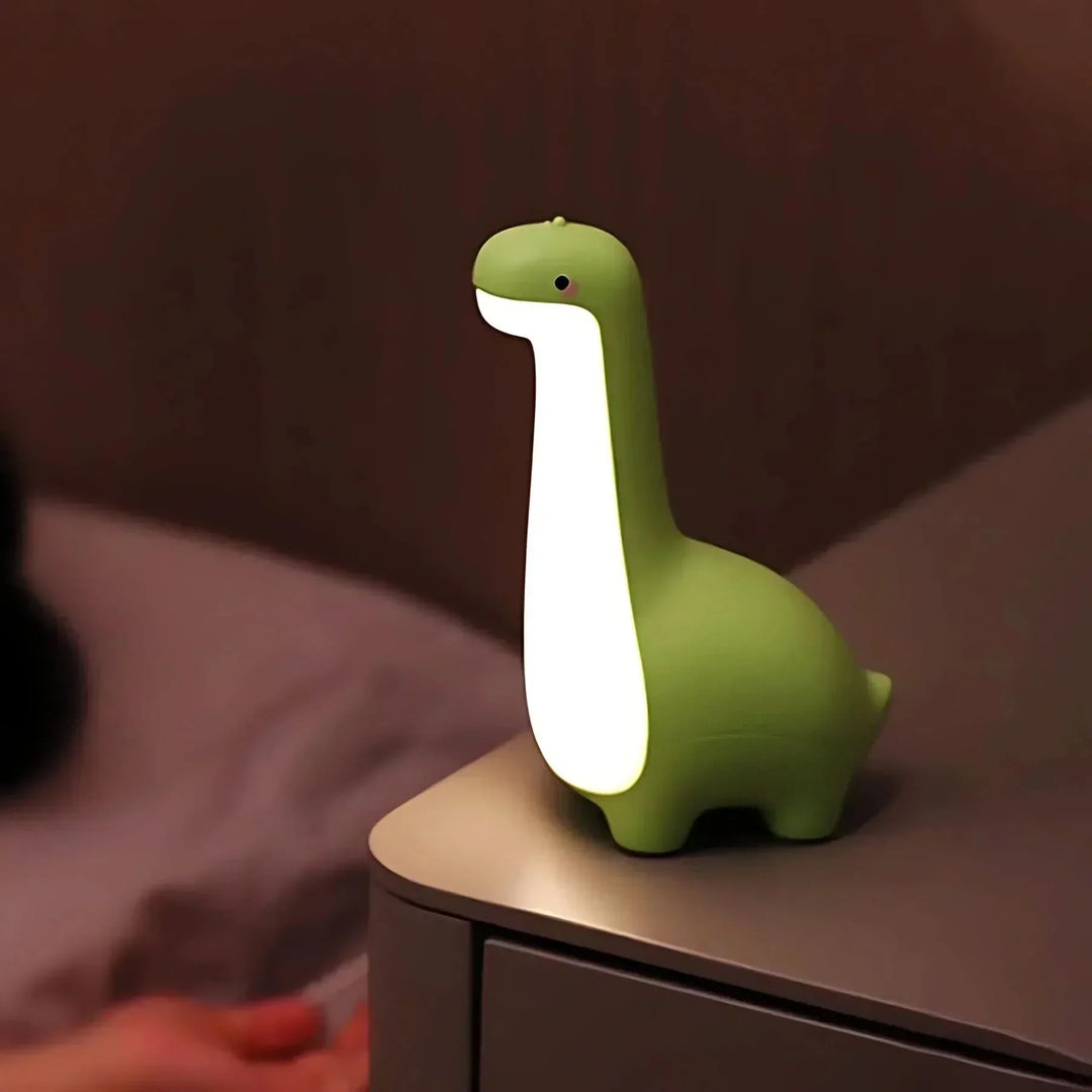 LED Dinosaur Nattlampa för Barn med Mjuk Glöd