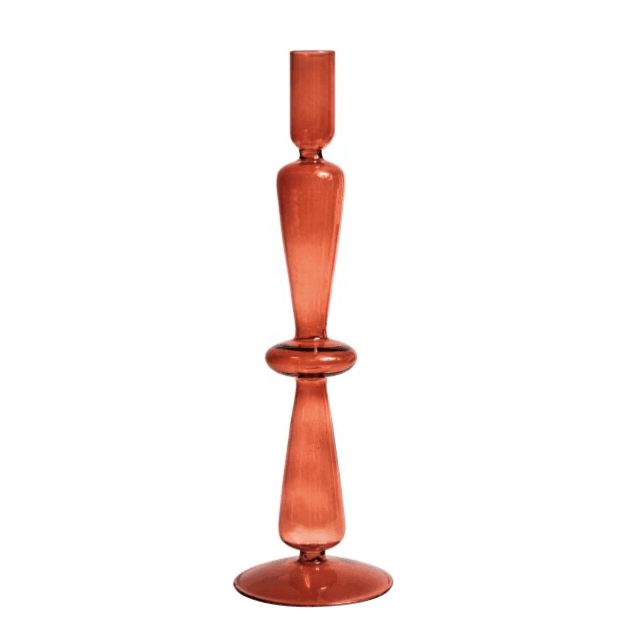 Vintage-Glas-Ljusställ Candle Holder