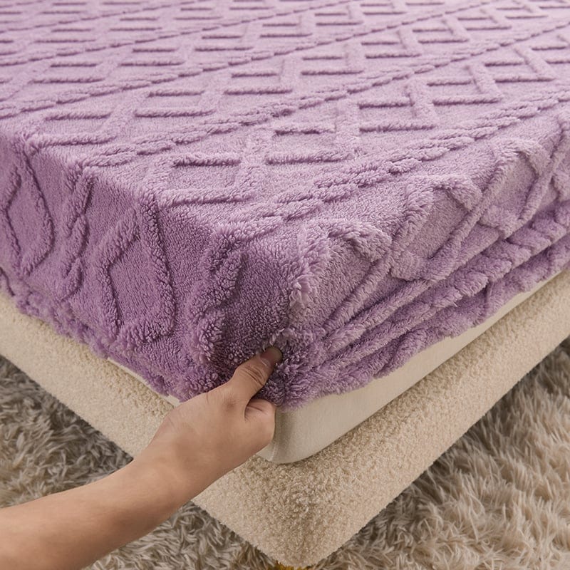 Duvet Cover Set Mjuk Sammet Sängkläder