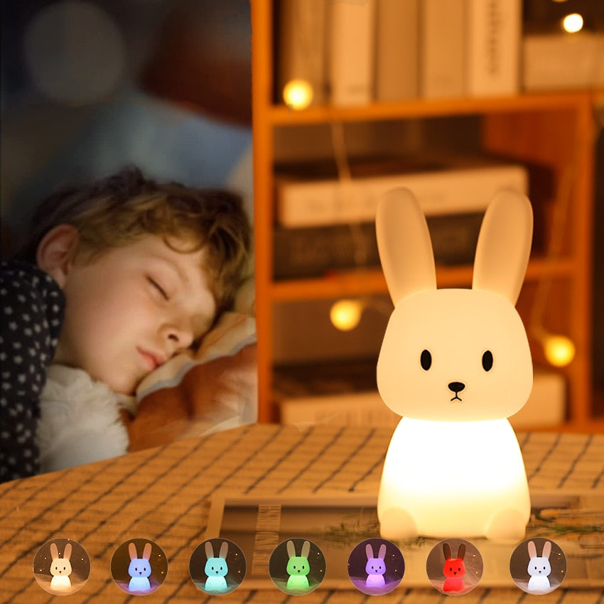 CozyGlow Nattlampa - Söt LED Djurform för Barn